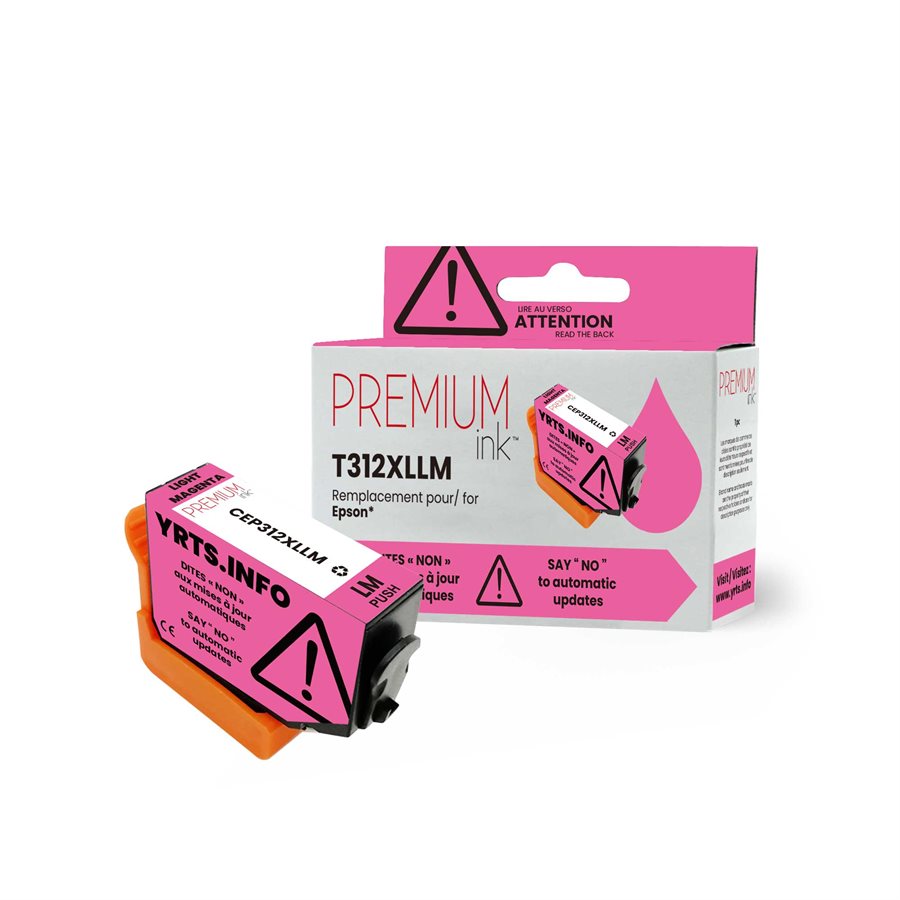 Epson T312XL620 Alternative Premium Ink YRTS Light Magenta
