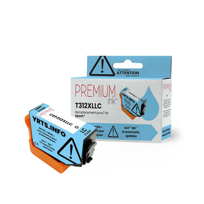 Epson T312XL520 Alternative Premium Ink YRTS Light Cyan