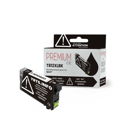 Epson T812XL120 Alternative Premium Ink YRTS Black