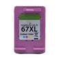 HP no.67XL 3YM58AN Reman EcoInk Color 200 copies