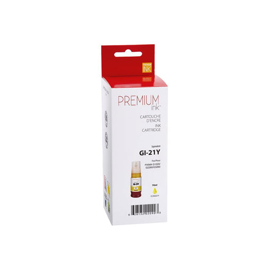 Canon GI-21 Alternative Yellow Premium Ink