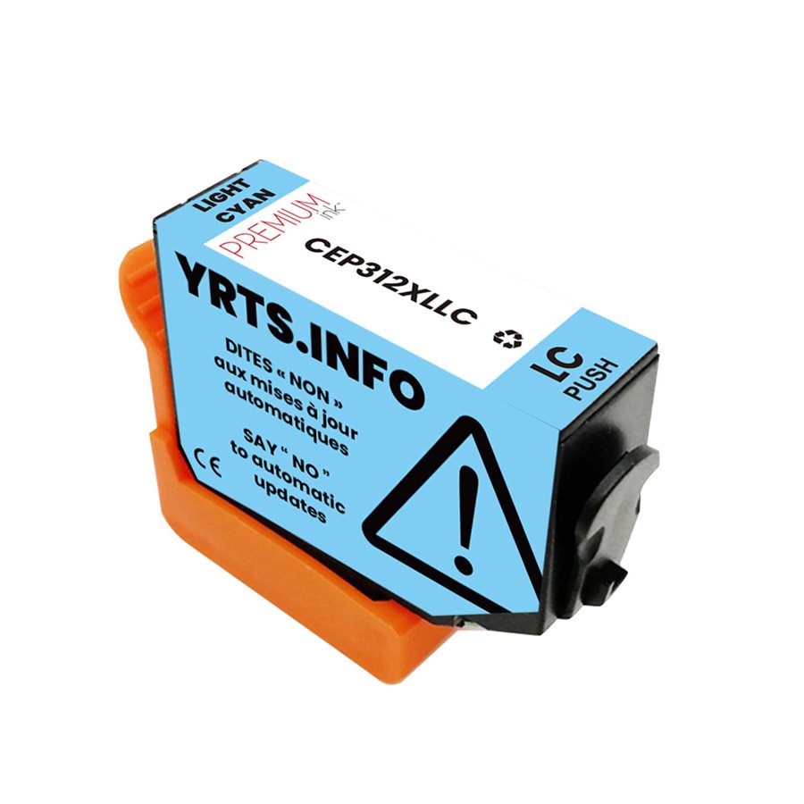Epson T312XL520 Alternative Premium Ink YRTS Light Cyan
