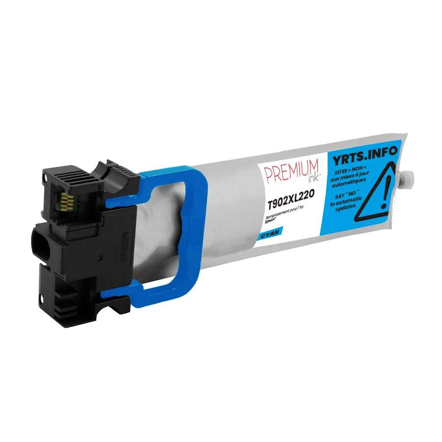Epson T902XL220 Alternative Premium Ink Cyan Pigment