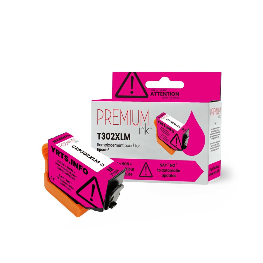 Epson T302XL320 Alternative Premium Ink YRTS Magenta