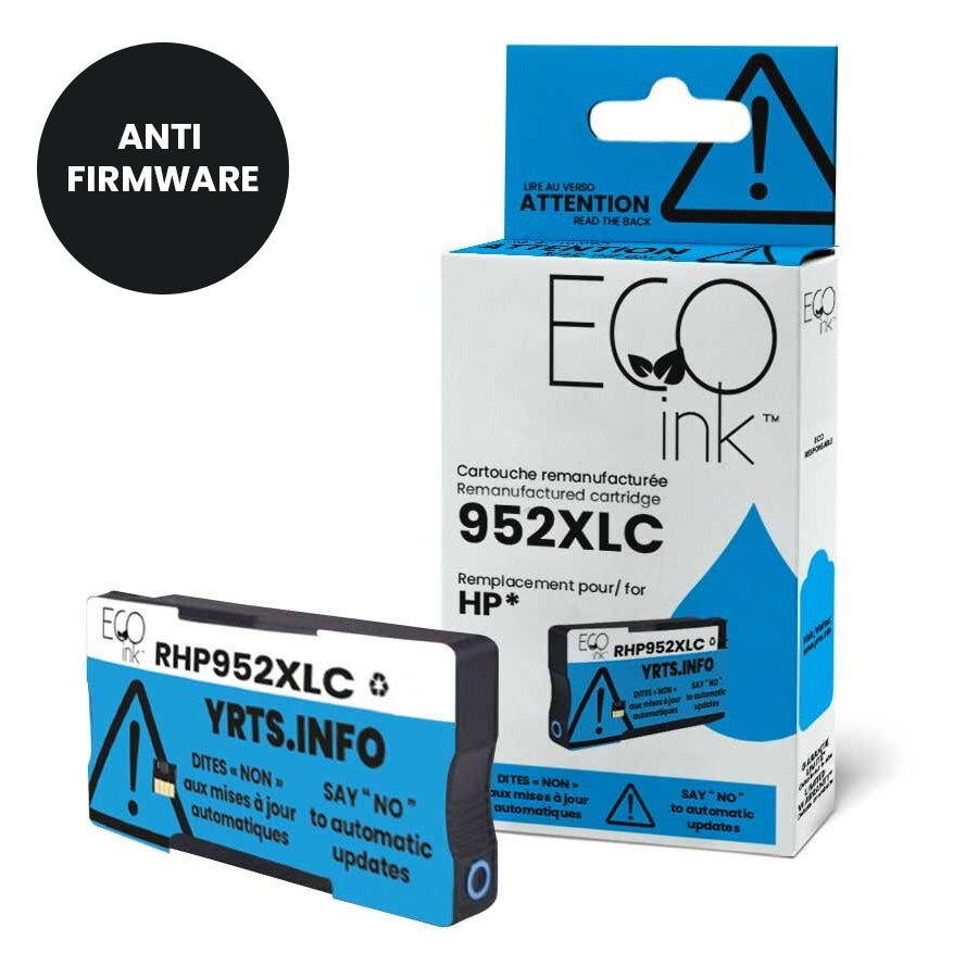 HP No.952XL L0S61AN Reman Cyan EcoInk YRTS 1.6K