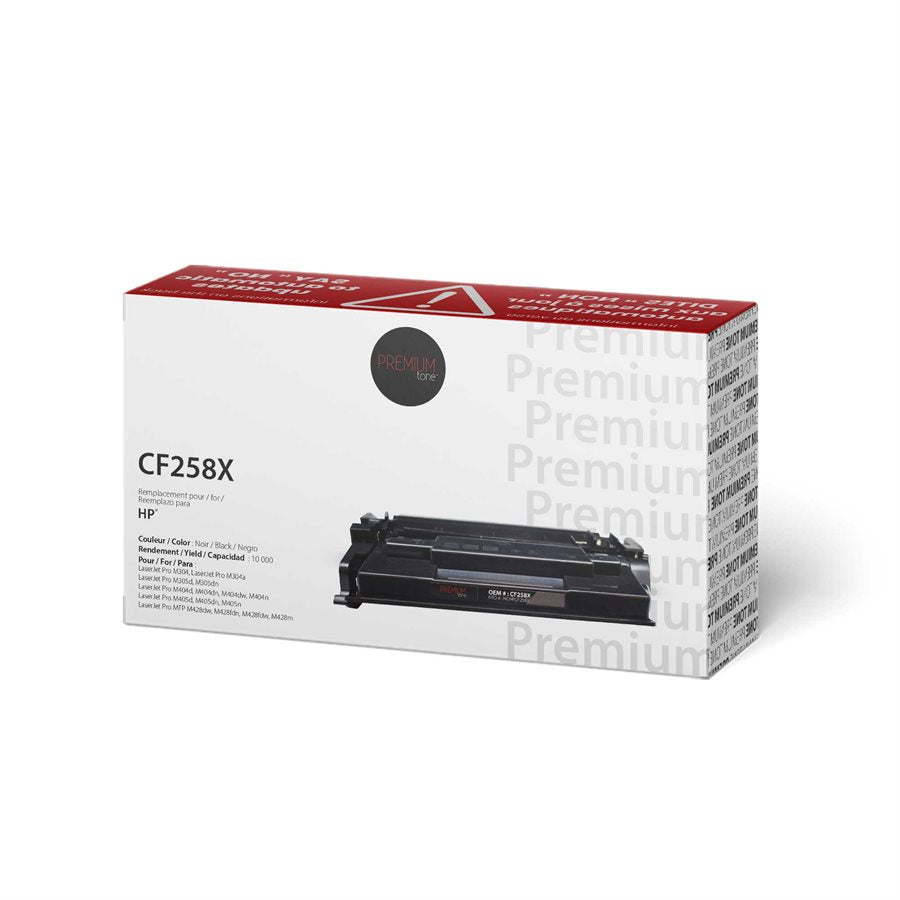 HP CF258X Alternative Premium Tone YRTS (with toner level) 10K