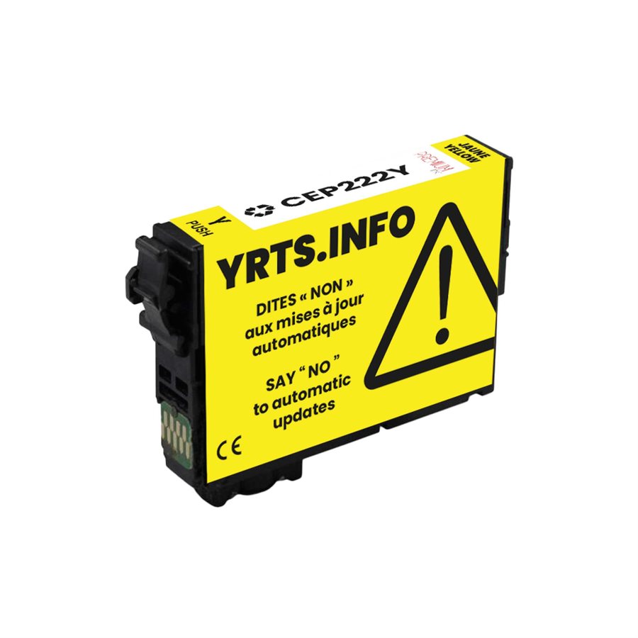 Epson T222420 Alternative Premium Ink Yellow 185 copies