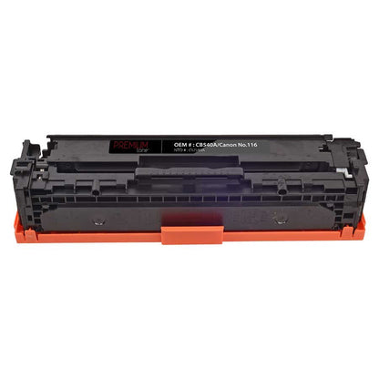 HP CB540A/Canon no.116 Univer.Alternative Black PremiumTone 2.2K