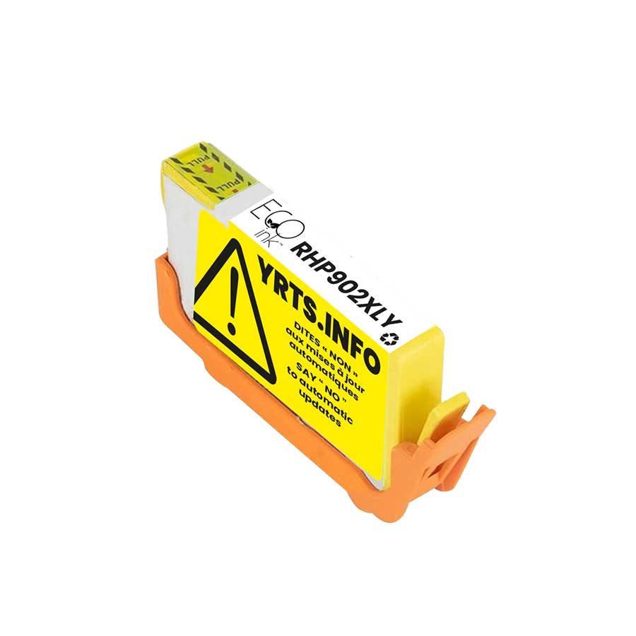 HP No.902XL T6M10AN Reman Yellow EcoInk YRTS