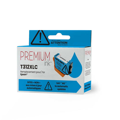 Epson T312XL220 Alternative Premium Ink YRTS Cyan