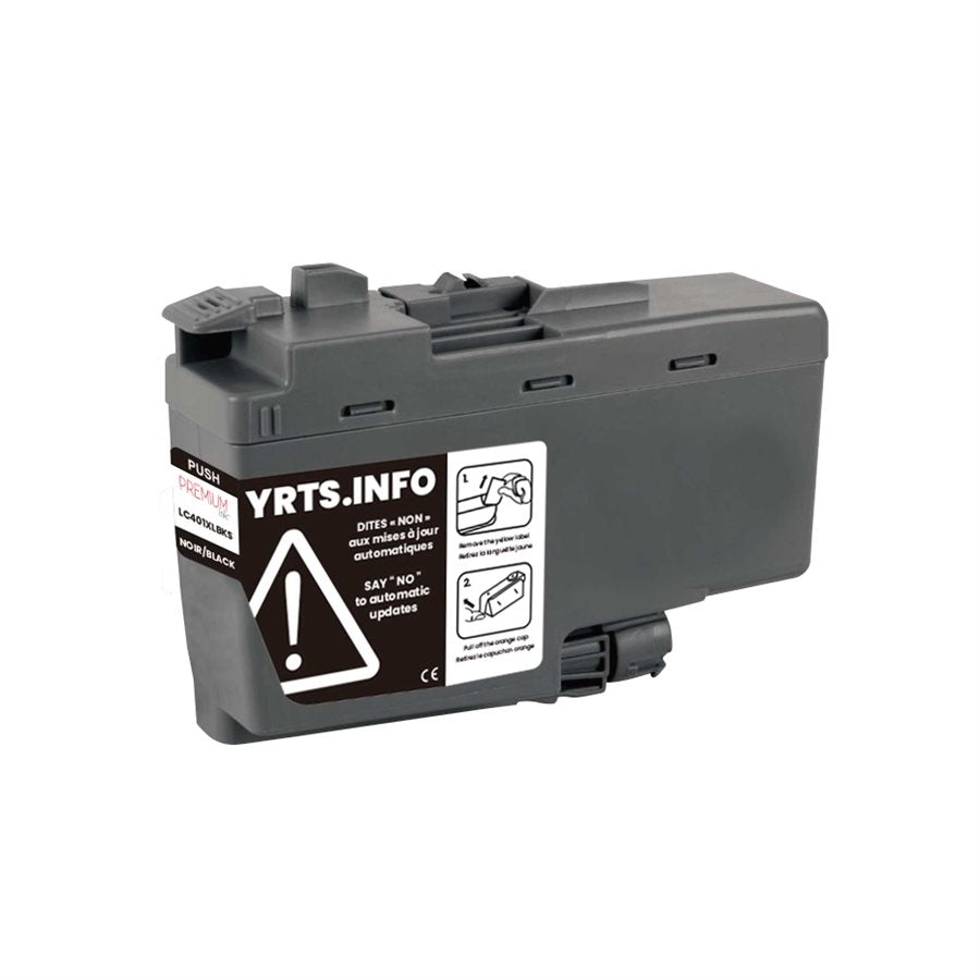 Brother LC401XLBKS Alternative Premium Ink Dye Black 500 copies