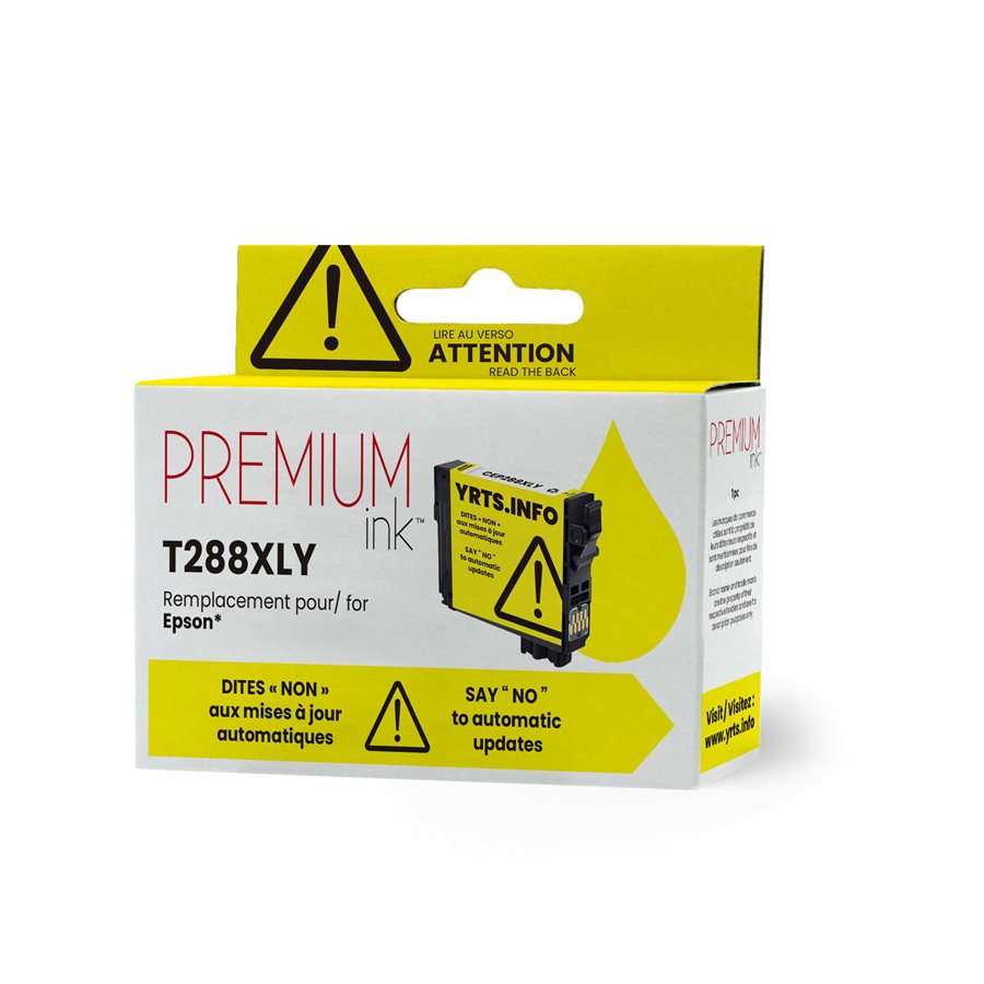 Epson T288XL420 Alternative Premium Ink YRTS Yellow
