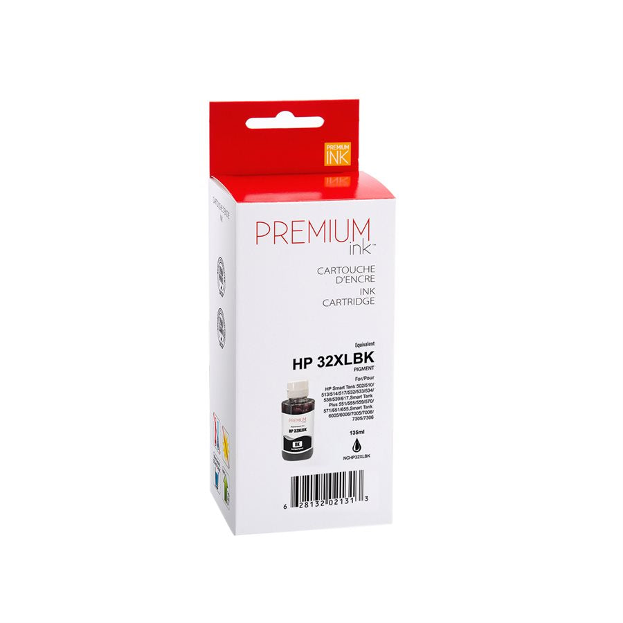 HP 32XL (1VU24AN) Alternative Black Pigmented Premium Ink