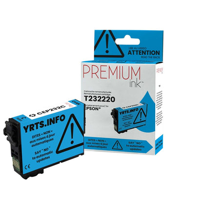 Epson T232220 Alternative Premium Ink Cyan 140 copies