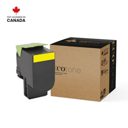 Lexmark 71B10Y0 Reman Ecotone Yellow 2.3K
