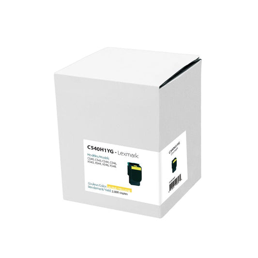 Lexmark C54x/X54X. Premium Tone - Yellow - 2K