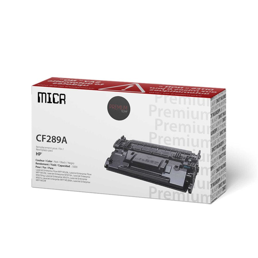 HP CF289A MICR Alternative YRTS Premium Tone 5K